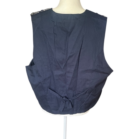 Vintage Layered Cottagecore Quilted Vest 2X - Picture 3 of 4